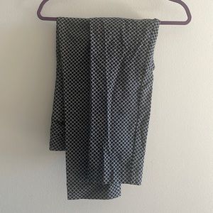 New York & Company professional patterned black and white pants - stretch, sz 14